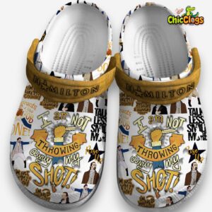 Breathable Shoes Hamilton Musical Movie Classic Crocs Shoes - Image 4