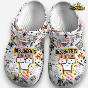Classic Stylish Sandals Descendents Music 3D Printed Classic Crocs Shoes - Image 3