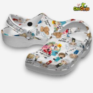 Classic White Shoes The Golden Girls Movie 3D Printed Classic Crocs Shoes - Image 2