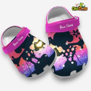 Colorful Design Mickey And Minnie Classic Clogs Slippers - Image 3