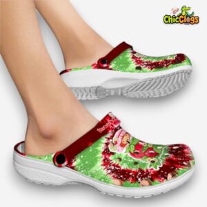 Colorful Strawberry Shortcake Radiant Burst Effect Clogs Shoes - Image 2