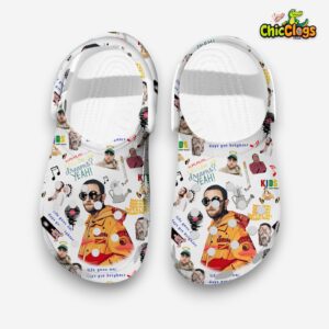 Cool Music Clogs Mac Miller Unisex Slippers, The Best Gift For Mac Miller Fans - Image 1
