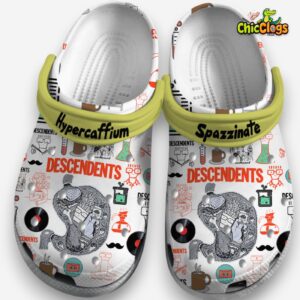Crazy Hypercaffium Descendents Music Classic Crocs Shoes - Image 4
