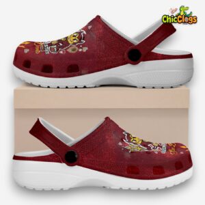 Custom Funny Arizona State Sun Devils NCAA Sport Red Classic Crocs Shoes - Image 1