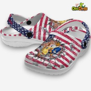 Custom Name Beauty And The Beast Freedom Splinter Unisex Crocs - Image 2
