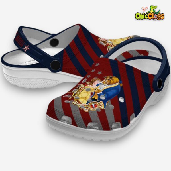 custom-name-beauty-and-the-beast-star-spangled-graphic-unisex-crocs-1_p3kgxs