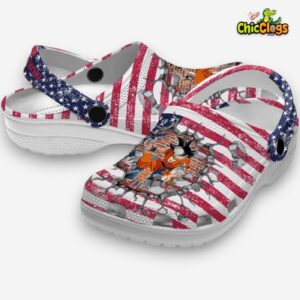 Custom Name Dragon Ball Freedom Splinter Classic Crocs - Image 2