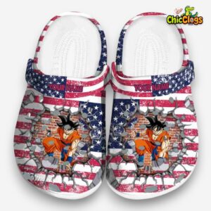 Custom Name Dragon Ball Freedom Splinter Classic Crocs - Image 3