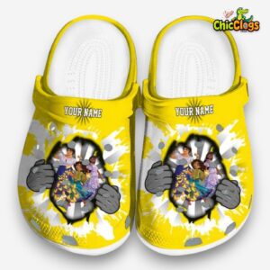 Custom Name Encanto Gripping Hand 3D Printed Classic Crocs Shoes - Image 3