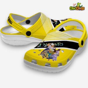 Custom Name Encanto Vibrant Dual Tone Unisex Crocs - Image 2