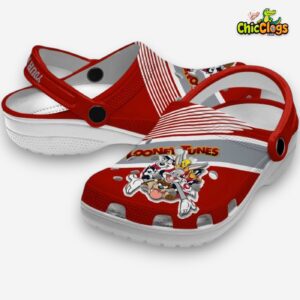 Custom Name Looney Tunes Vibrant Dual Tone Classic Crocs - Image 2