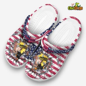 Custom Name Naruto Freedom Splinter 3D Printed Classic Crocs Shoes - Image 2