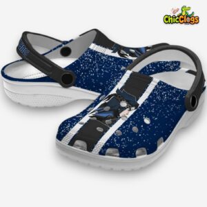Custom Name Sasuke Vertical Stripes Classic Crocs - Image 2