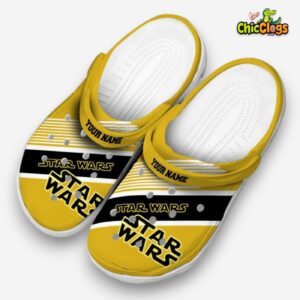Custom Name Star Wars Vibrant Dual Tone Unisex Crocs - Image 2