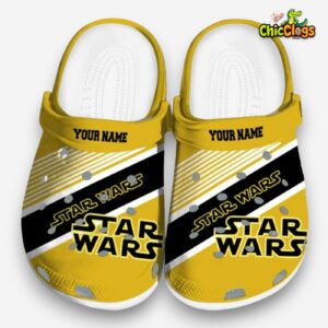 Custom Name Star Wars Vibrant Dual Tone Unisex Crocs - Image 3