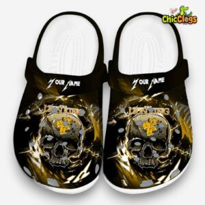 Custom Name The Lion King Gothic Skull Classic Crocs - Image 3