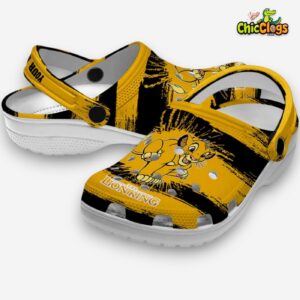 Custom Name The Lion King Paint Splatter Graphics Classic Crocs - Image 1