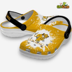 Custom Name The Lion King Splash Art 3D Printed Classic Crocs Shoes - Image 1