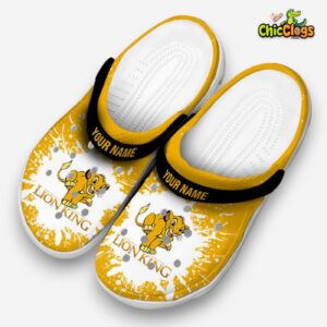 Custom Name The Lion King Splash Art 3D Printed Classic Crocs Shoes - Image 2