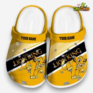 Custom Name The Lion King Vibrant Dual Tone Classic Crocs - Image 3