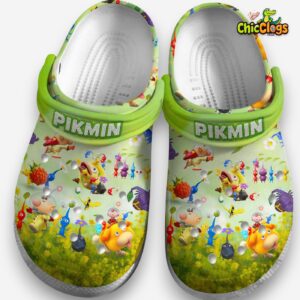 Cute Pikmin Game 3D Printed Classic Crocs Shoes - Image 3