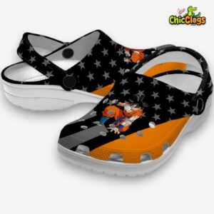 Dragon Ball Stellar Stripes Theme 3D Printed Classic Crocs Shoes - Image 2