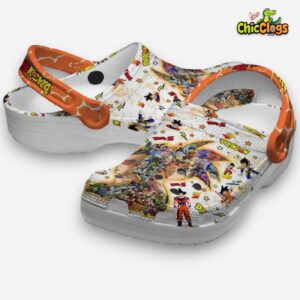 Dragon Ball Z Super Saiyan 3D Printed Classic Crocs Shoes - Image 1