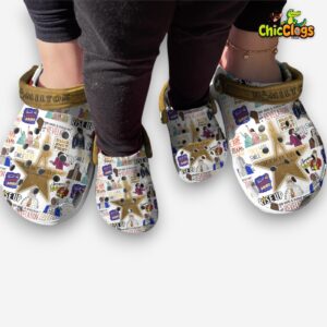 Durable Shoes Hamilton Musical Movie 3D Printed Classic Crocs Shoes - Image 3