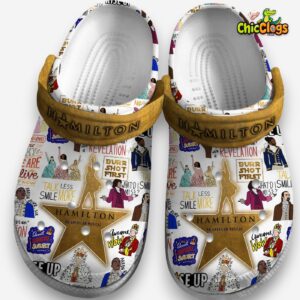 Durable Shoes Hamilton Musical Movie 3D Printed Classic Crocs Shoes - Image 4