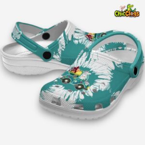 Easter Splatter Graphics 3D Printed Classic Crocs Shoes - Image 2