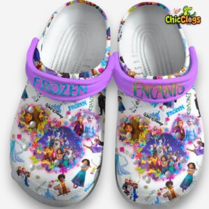 Encanto And Fronzen Disney World Cartoon Limited Design Unisex Crocs - Image 1
