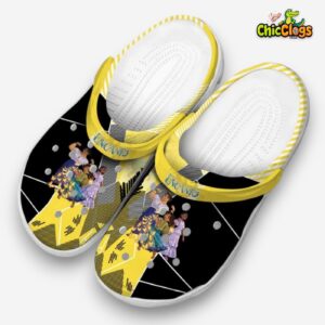 Encanto Geometric Background Unisex Crocs Clog Shoes - Image 1