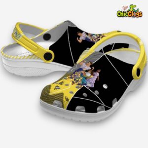 Encanto Geometric Background Unisex Crocs Clog Shoes - Image 2