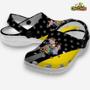 Encanto Stellar Stripes Theme 3D Printed Classic Crocs Shoes - Image 2