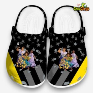 Encanto Stellar Stripes Theme 3D Printed Classic Crocs Shoes - Image 3