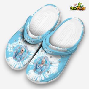 Frozen Splatter Graphics Unisex Crocs - Image 2