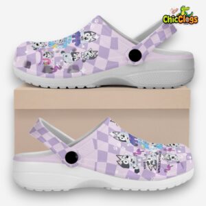 Funny Clogs In My Muffin Era Light Purple Slippers - Image 1