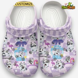 Funny Clogs In My Muffin Era Light Purple Slippers - Image 2