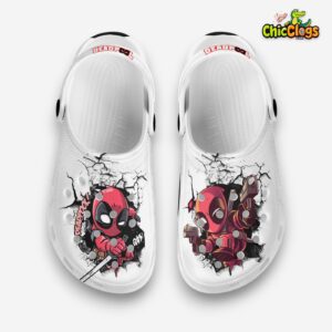 Funny Deadpool Chibi Crocs For Kids & Adults - Image 1
