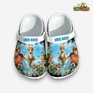 Funny Ice Age Cartoon Movie Classic Crocs - Image 1