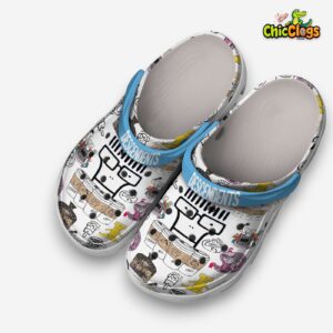 Fuuny Descendents Design Music 3D Printed Classic Crocs Shoes - Image 1