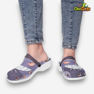 Gengar Pokemon 3D Printed Classic Crocs Shoes - Image 3