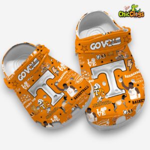 Go Vols Tennessee Volunteers Orange Crocs For Kids & Adults - Image 3