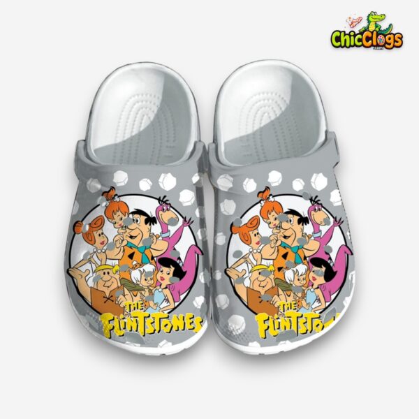 happy-the-flintstones-family-gray-background-3d-printed-classic-crocs-shoes-1_inml6k