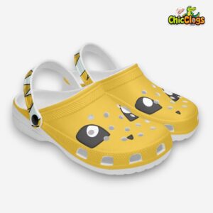 Jolteon Pokemon 3D Printed Classic Crocs Shoes - Image 2