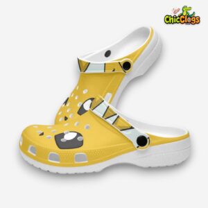 Jolteon Pokemon 3D Printed Classic Crocs Shoes - Image 3