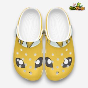 Jolteon Pokemon 3D Printed Classic Crocs Shoes - Image 4