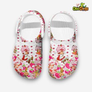 Limited Edition Strawberry Shortcake Cartoon Clogs - Image 1