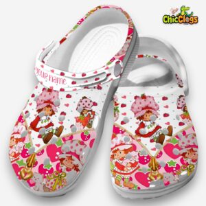 Limited Edition Strawberry Shortcake Cartoon Clogs - Image 2