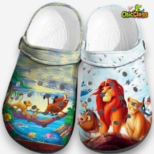 Lion King Childhood And Adulthood Classic Crocs - Image 1